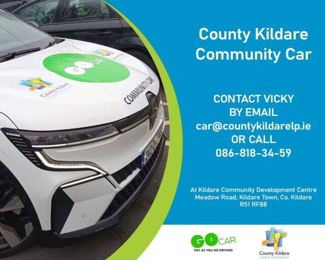 🚗 #CommunityCar

Our pilot programme is going strong! 🎉 Older people are getting to their appointments safely with the help of the Community Car. 💙

📞 Vicky is available from 9:00 AM - 1:00 PM to take your call: 086-8183459

#Safe ✅ #Secure 🔒 #Reliable 🚙 #Sustainable 🌍